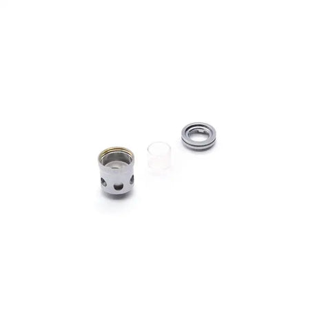 Top down view looking into the Kandypens Oura Replacement Atomizer. The wide internal heating chamber is designed to perfectly cradle the device's quartz or ceramic buckets for efficient and even vaporization of your dabs.