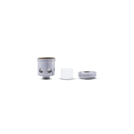 Side view of the Kandypens Oura Replacement Atomizer. This essential OEM replacement base houses the heating element for your smart rig, ensuring rapid heat-up times and consistent temperature delivery for wax concentrates.