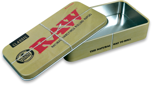 Raw - Classic Metal Tin Box