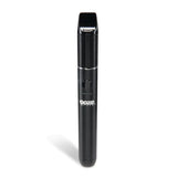 Front view of the Ooze Beacon extract vaporizer in a sleek metallic finish. This powerful 800mAh concentrate pen features an advanced Onyx Atomizer to deliver exceptionally clean and flavor-forward dab sessions.