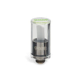 Front view of the Ooze hot knife attachment in chrome. This convenient 510-thread accessory instantly transforms any standard vape battery into a heated dab tool for easily handling sticky concentrates.