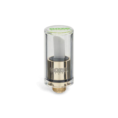Front view of the Ooze hot knife attachment in gold. This convenient 510-thread accessory instantly transforms any standard vape battery into a heated dab tool for easily handling sticky concentrates.