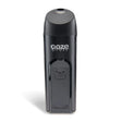 Front view of the Ooze Verge 2500mAh dry herb vaporizer in sleek panther black. This premium, travel-friendly flower vaporizer features a powerful battery and an advanced triple heating system for highly efficient, even extraction.