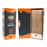 Front view of the Pop Cones king size 400ct bulk packaging in a branded cardboard carton. This massive 400-count wholesale box provides dispensaries, processors, and heavy consumers with an uninterrupted supply of premium pre-rolled cones.