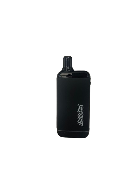 Front view of the Proton Concentrate Vaporizer starter kit in sleek black packaging. This advanced electronic dabbing device features smart temperature controls and a high-capacity rechargeable battery designed for optimal wax and concentrate consumption.