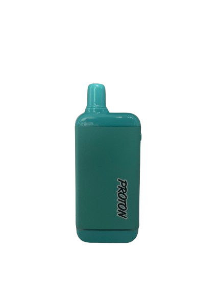 Front view of the Proton Concentrate Vaporizer starter kit. This advanced electronic dabbing device features smart temperature controls and a high-capacity rechargeable battery designed for optimal wax and concentrate consumption.