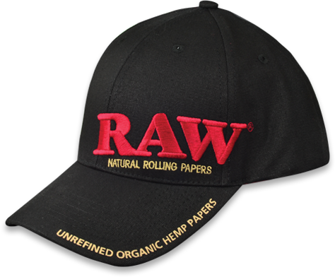 Raw - Poker Hat Black