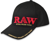 Raw - Poker Hat Black