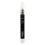 Front view of the Randy's Glide concentrate vaporizer pen in sleek matte black. This highly portable, pen-style device is designed for seamless, on-the-go consumption of your favorite wax extracts and thick concentrates.