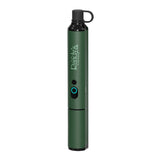 Front profile view of the Randy's Path Lite concentrate vaporizer in an elegant evergreen finish. This highly portable electronic nectar collector features a discrete, capped design and a 650mAh battery for effortless, torchless dab sessions on the go.