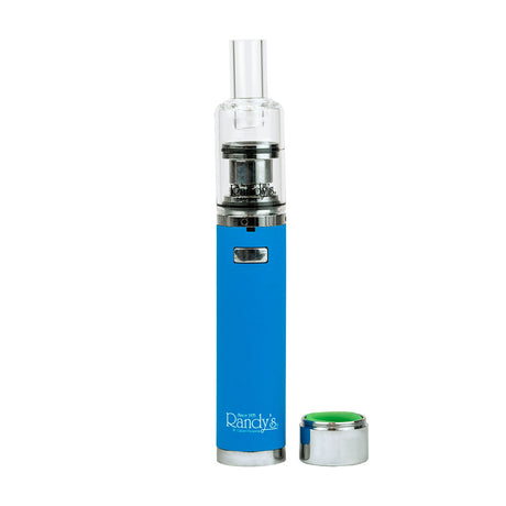 Close-up angled view looking down into the open no-splash dual quartz coil chamber of the Randy's Pilot 2.0. This high-efficiency replacement atomizer heats to optimal dabbing temperatures within four seconds to maximize vapor density and terpene flavor.