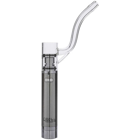 Close-up angled view looking down into the open no-splash dual quartz coil chamber of the Randy's Pilot 2.0. This high-efficiency replacement atomizer heats to optimal dabbing temperatures within four seconds to maximize vapor density and terpene flavor.