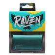 Front view of the Strio Raven 600mAh cartridge battery mod in teal. This compact, ergonomic 510-thread battery completely conceals your standard oil cartridges for a highly stealthy and protected vaping experience.