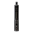 Front view of the Sunakin Sunpipe H20G hybrid water pipe in sleek gunmetal. This highly portable dry herb device features a built-in glass water bubbler to deliver cool, smooth, and perfectly filtered hits on the go.