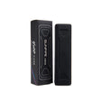 Front view of the Sunakin Sunpipe H2OG shock-resistant silicone case in black displayed next to its official branded retail packaging. Designed specifically for the H2OG device, this premium cover extends the lifespan of your favorite portable water pipe.