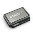 Front angled view of the Truweigh Zenith digital scale in sleek black. This durable pocket scale features a 600g maximum capacity and precise 0.1g readability for accurately measuring loose botanical herbs and solid concentrates.