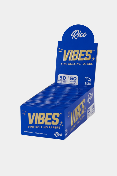 Vibes Fine Rolling Rice Papers 33ct 50pk