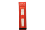 white rhino adjustable downstem in a red and white color combination.