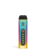 Front view of the Wulf Flora portable dry herb vaporizer limited edition in a striking full spectrum color finish. This sleek, travel-friendly flower vaporizer features an anodized aluminum chassis and precision temperature control for optimal flavor extraction.