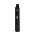Front view of the Wulf Vape Classic dry herb vaporizer in black. This highly portable, one-handed device features a smooth, compressed design allowing for the discreet and efficient vaporization of your favorite dried blends.
