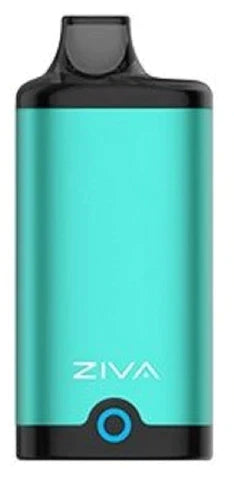 Front view of a single Yocan Ziva 650mAh 510 battery in matte light green. This smart auto-draw vaporizer features a discreet, concealed design that completely hides standard 510-threaded cartridges up to 2 grams for ultimate stealth vaping.
