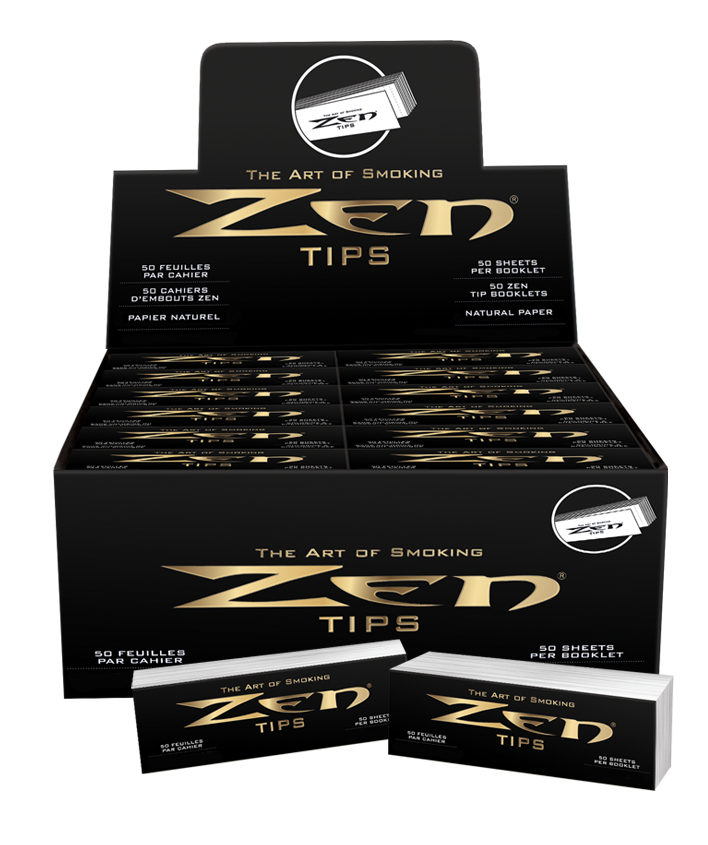 Zen Rolling Tips 50ct 50pk